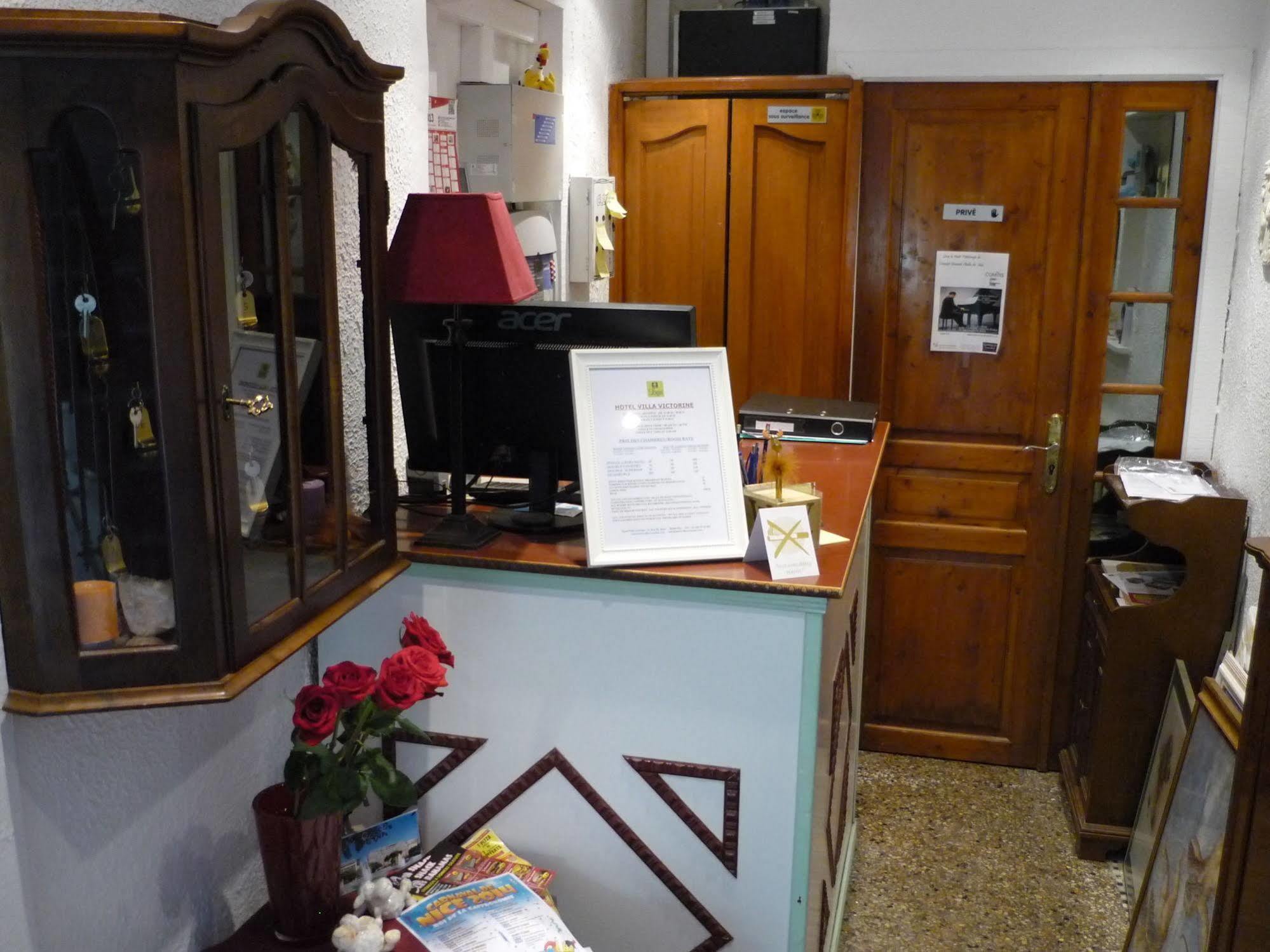 Logis Hotel Villa Victorine Nizza Kültér fotó